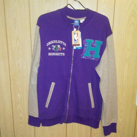 adidas Other - Charlotte Hornets Adidas Zip Jacket NBA NWT*
